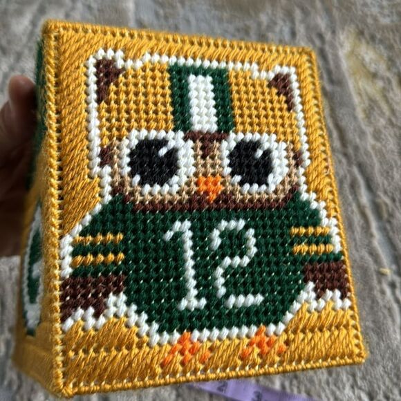 VTG Green Bay Packers Tissue Box Cover number 12 - Picture 3 of 9